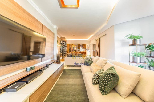 Imagem 5 de 14 de Apartamento Ed. Paul Cezanne Com 4 Dormitórios À Venda, 205 M² Por R$ 1.300.000 - Vila Ema - São José Dos Campos/sp - Ap0540