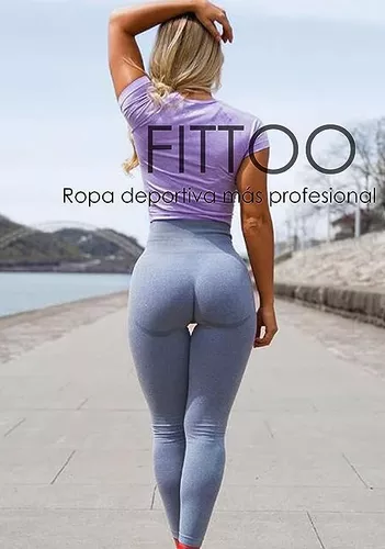 FITTOO Leggings Push Up Mujer Mallas Pantalones Deportivos Alta
