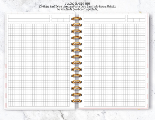 Libreta Personalizada T. Carta Precious C