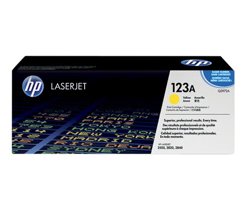 Toner Hp Q3972a {123a} Yellow Original