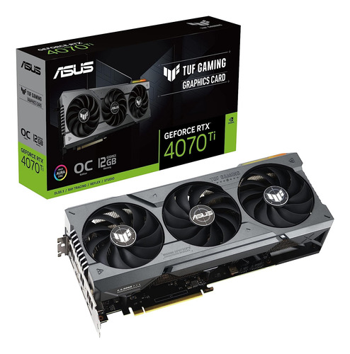 Tarjeta De Video Nvidia Rtx 4070 Ti 12gb Asus Tuf Gaming Oc