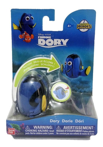 Figura Dory Buscando A Dory De Hatch N Heroes Bandai