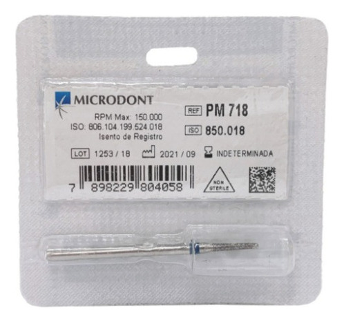 Kit 2 Brocas Diamantada Microdont Pm 718