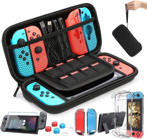 Kit De Accesorios Nintendo Switch Heystop Switch 9 En 1