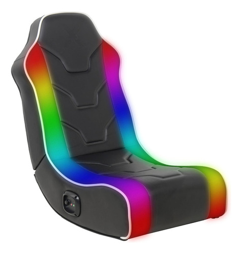 X Rocker Chimera - Silla De Juegos De Suelo Rgb Con Cable Co