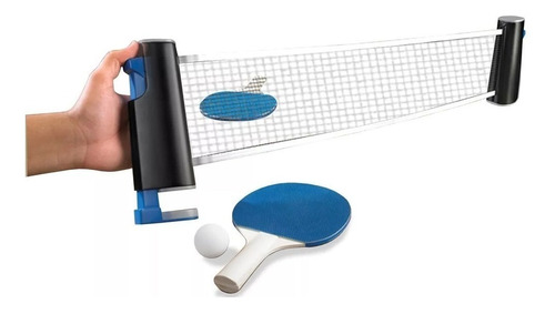 Outlet - Kit Ping Pong Portátil Red 2 Paletas 3 Pelotas