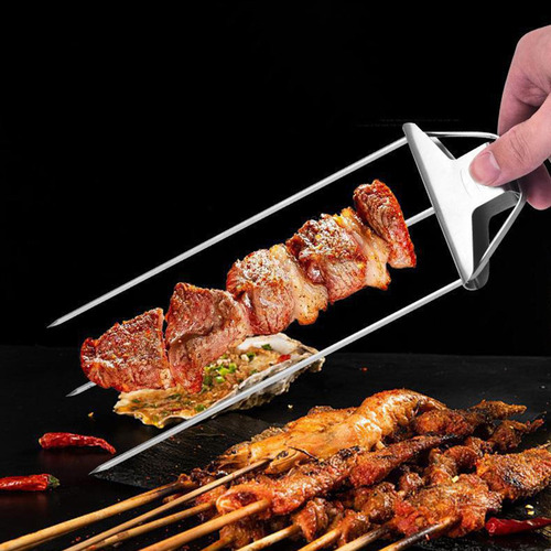 Brocheta De Brocheta De 3 Puntas, Palitos Multifuncionales,
