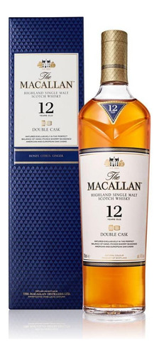 Whisky The Macallan 12 Años Double Cask 700m con Estuche