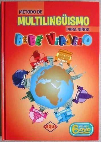 1 Tomo + 6 Dvds. Bebé Viajero Método De Multilingüismo 6 Id