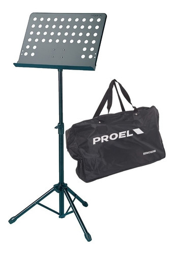 Proel Rsm360m Soporte Atril Stand Para Partitura Con Funda