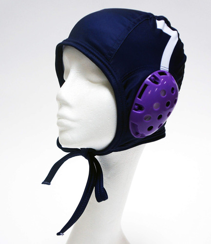 Set Gorra Waterpolo Turbo Estandar 3 Numero (morado)