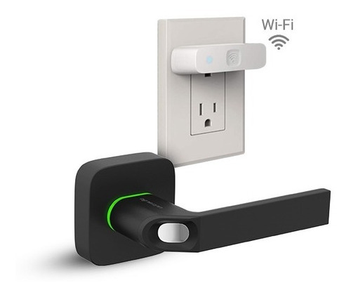 Cerradura Ultraloq Ul1 Black + Bridge Huella Wifi *cuotas*
