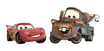 Comprar Disney Pixar Cars 2 Lightning Mcqueen Y Mater Peel And Stick