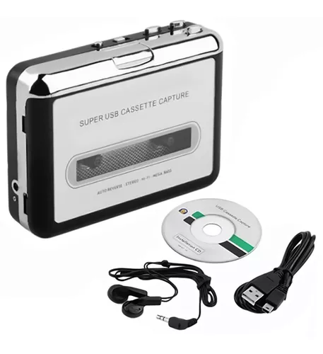 Convertidor Reproductor Cassette A Mp3 Usb Audio Digital