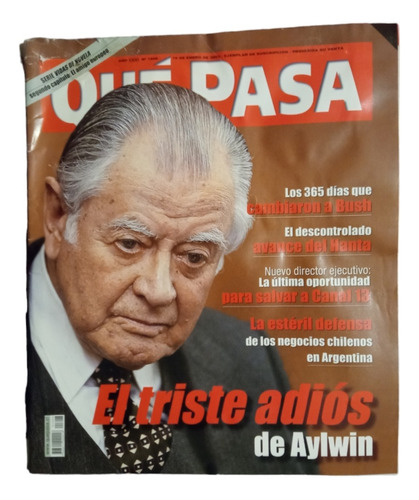 El Triste Adios De Aylwin// Revista Que Pasa// 2002