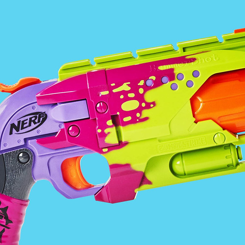 Lanzador Nerf Zombie Strike Hammershot