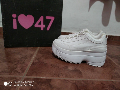 Zapatillas 47 Street Número 36, Excelente Estado