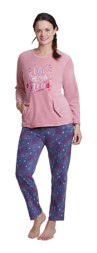 Beckil Cod 1770 Pijama Polar Bolsillos