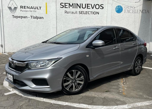 Imagen 1 de 14 de Honda City Lx Cvt 2020 Gris Metálico