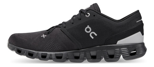 Zapatillas On Cloud X3 Black Hombre Running Suizas - Play -