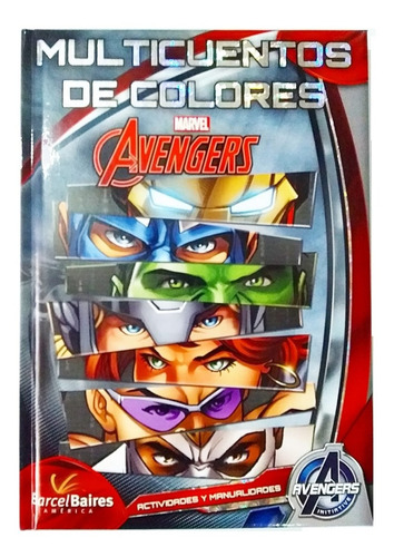 Libro De Cuentos Marvel Avengers Los Vengadores Cd Oferta 
