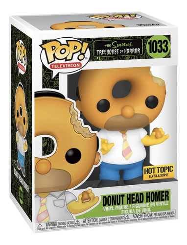 Funko Pop The Simpsons Donut Head Homer Hot Topic