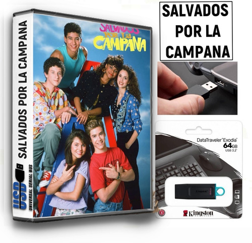 Usb  32gb Con Serie Salvados Por La Campana