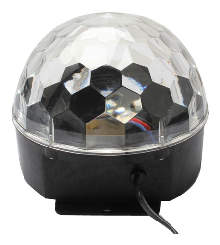 Luz Disco Semi Bola Usb Bluetooth Y Control Remoto En Oferta