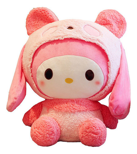 Almohada para dormir con forma de muñeca de peluche, 20 cm, color rosa