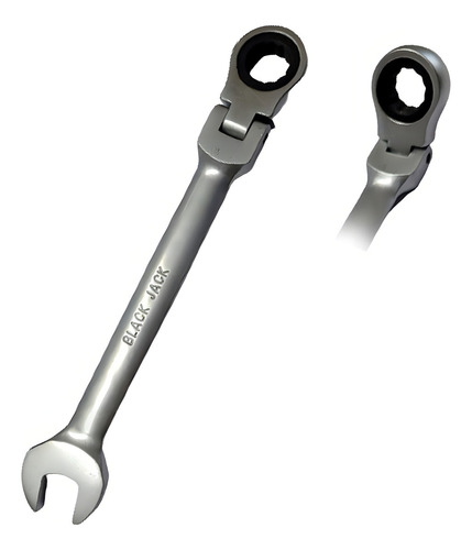 Llave Combinada Articulada Con Crique 17 Mm Black Jack