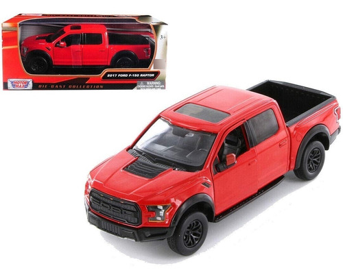 Camioneta 2017 Ford F-150 Raptor Motor Max 1:27