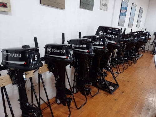 Imagen 6 de 15 de Motor Marino Fuera De Borda Tohatsu 9.8 Hp Cuatro Tiempos