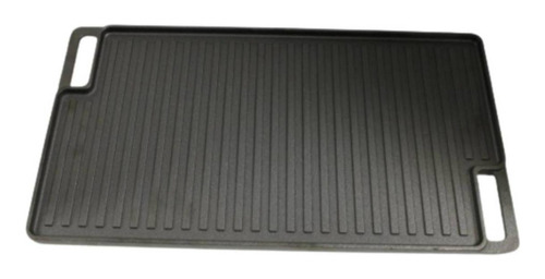 Plancha Hierro Fundido Reversible Black Bull