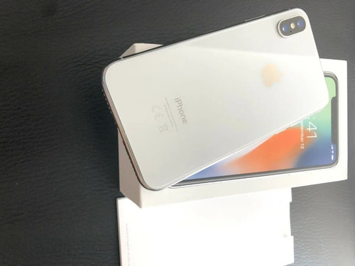 Imagen 1 de 4 de Nuevo Apple iPhone X - 256gb-silver (unlocked) A1901 (gsm)