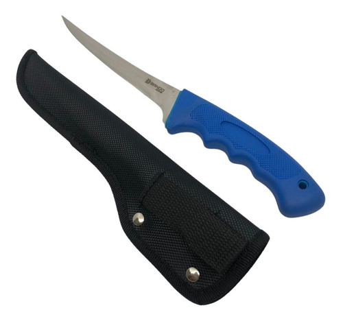 Cuchillo Bando Filetero Para Pesca Incluye Estuche