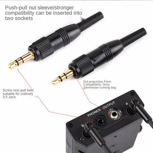 Imagem 6 de 8 de Conector Com Rosca Interna Para Mic Sennehiser E Sony Camera
