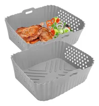 Comprar Kinlybo Forros De Silicona Para Freidora De Aire Ninja Dobl.