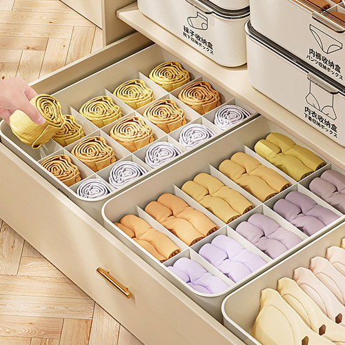 Caja De Almacenamiento De Ropa Interior Con Tapa Caja De Alm
