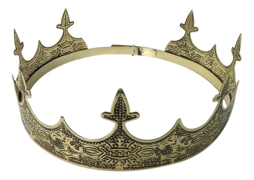 Accesorios De Disfraces  Corona De Bronce Forma Tiara