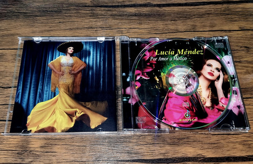 Lucia Mendez Cd Por Amor A Mexico Cd Fan 2023 Tesoros De Col (Usado)