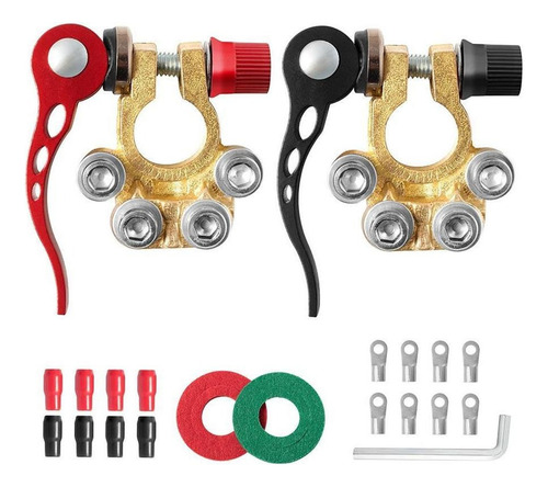 Positivo Negativo Terminal De Batería Conector Abrazadera