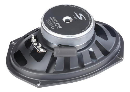 Componente Alpine 6x9 S-s69c Parlantes 2 Vias Modelo 2019 Color Gris