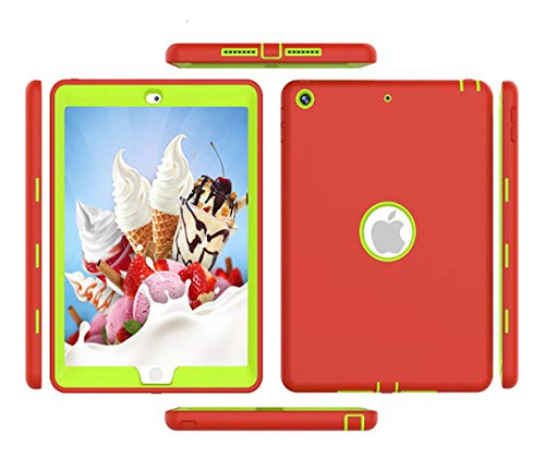 Caso iPad 3 Generation Case, iPad 4 Gen Case, High-impact Sh