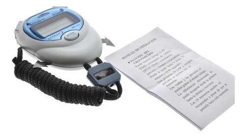 Cronometro Memoria 10 Lap Alarma Reloj Digital Deportivo