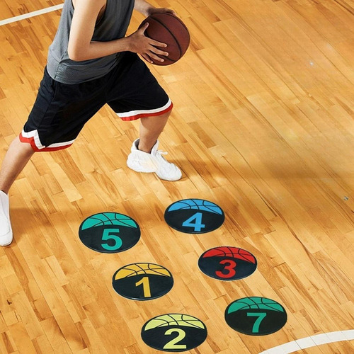 Marcadores De Baloncesto Numerados Alfombrillas De 1 A 10