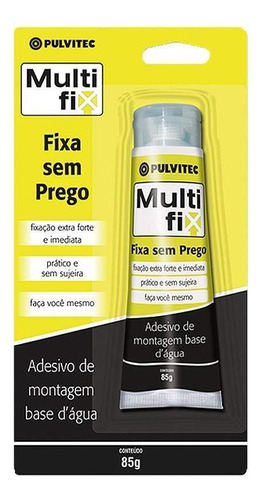 Cola Adesivo 85g Extra Forte Multifix Za034 Pulvitec