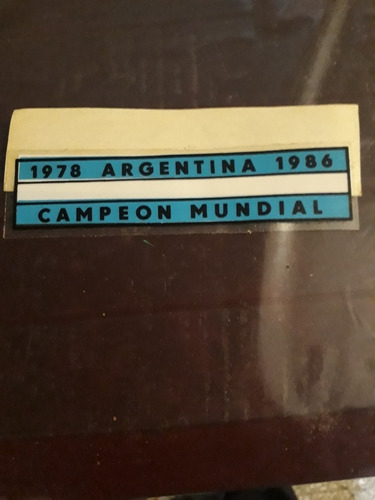 Stikers De Argentina Campeón De 1978 Y 1986...