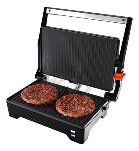 Sanduicheira E Grill Antiaderente Inox Chapa Firme Grl621