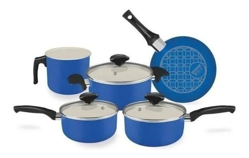 Batería Set Cocina Tramontina Georgia 5 Piezas Starflon T3