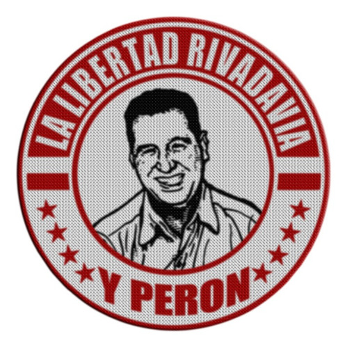 Parche Termoadhesivo Peron Y La Libertad Rivadavia